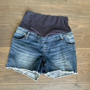 Gap maternity full panel shorts